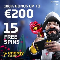 energy casino deposit