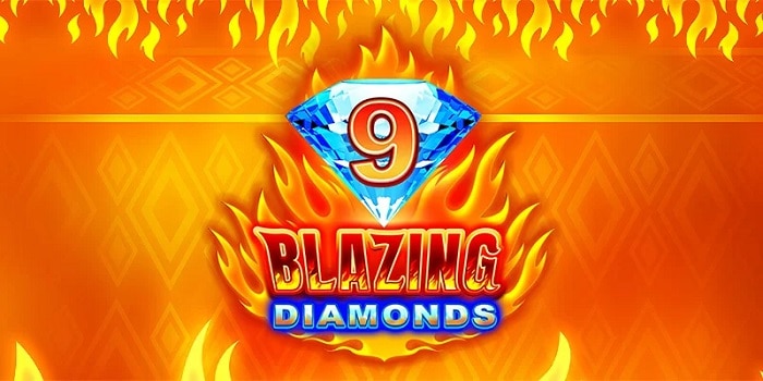 9 Blazing Diamonds WowPot Progressive Jackpot 